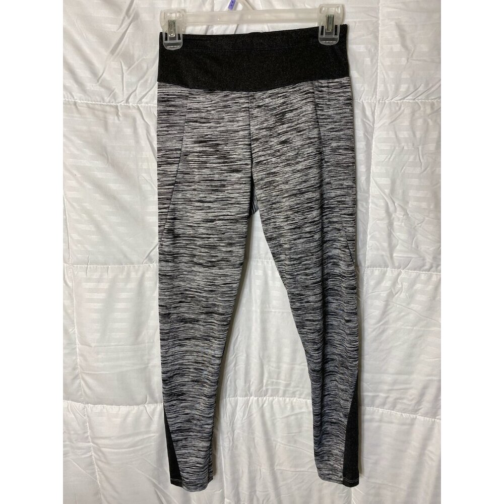 Gray Leggings Gym Workout Women’s Small Yoga Running Sporty Effortless Timeless
